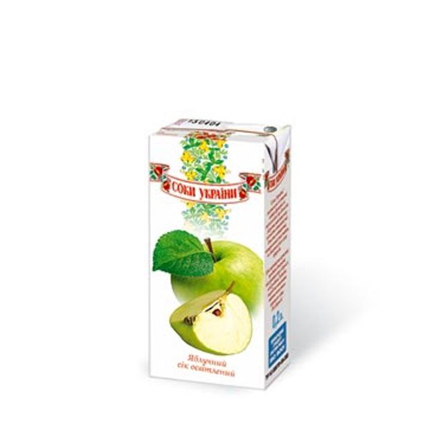 Сік яблучний освітлений Соки України 200мл